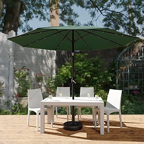 LeisureMod SBUBL-920G Seirra Outdoor Umbrella Green