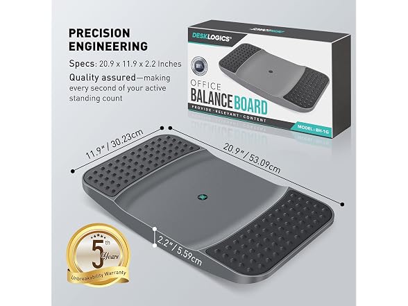DeskLogics Standing Balance Board