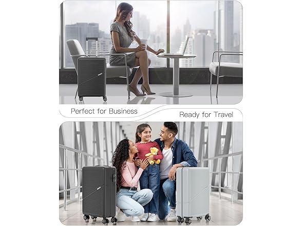 FOGFLY 20 Inch Carry On Luggage - Gallery 8