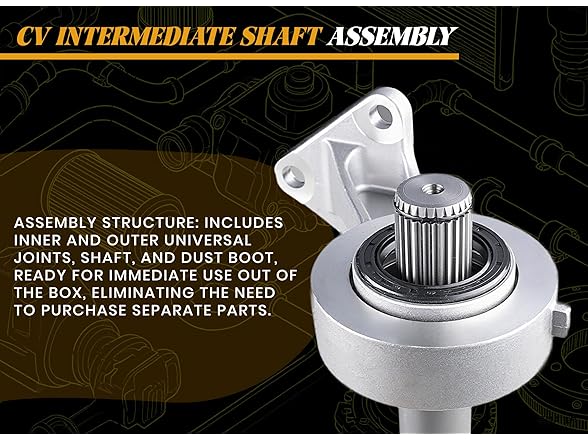 44500-SLN-L00 CV Intermediate Shaft