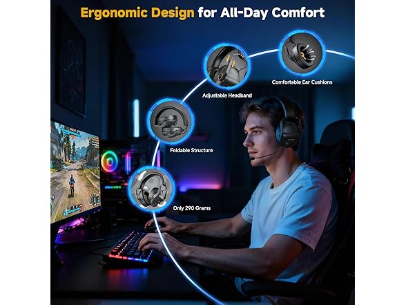 SENZER SG600 Wireless Gaming Headset