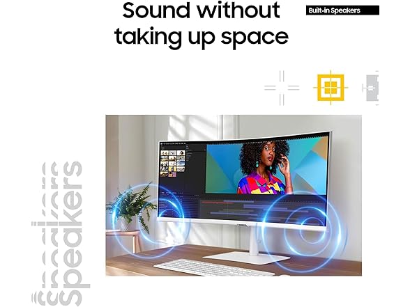 Samsung 34" QHD Curved Monitor | LS34C650TANXGO