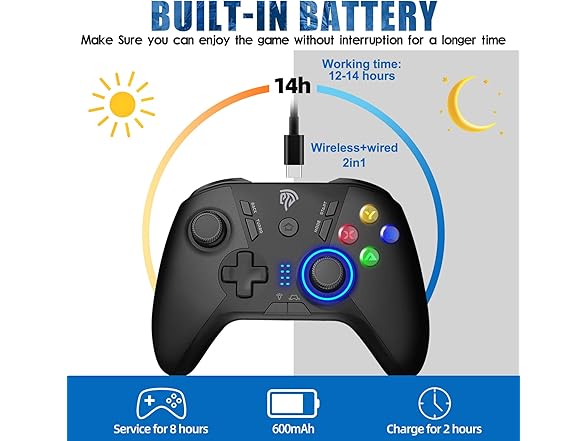 EasySMX 2.4G Wireless Gaming Controller