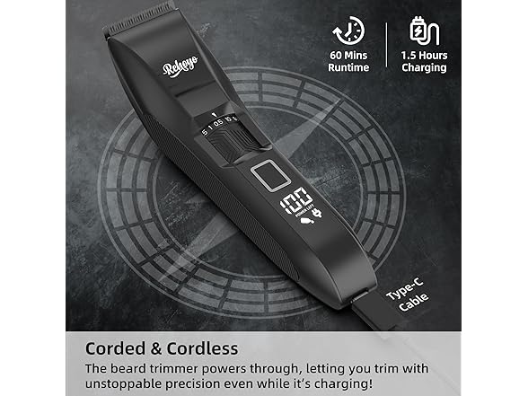 REHOYO Adjustable Beard Trimmer