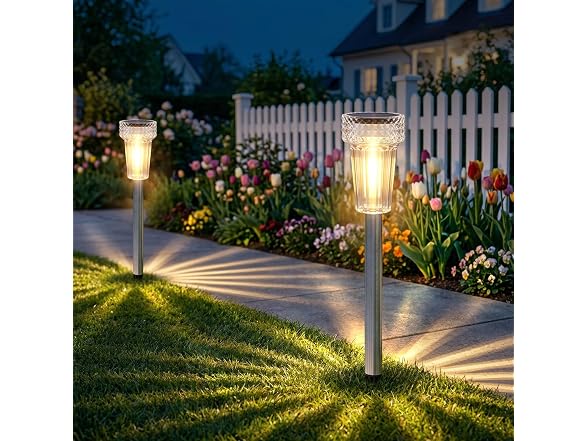 Mancra Outdoor Solar Lights 8 Pack