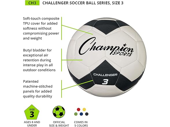 Champion Sports Soccer Ball
