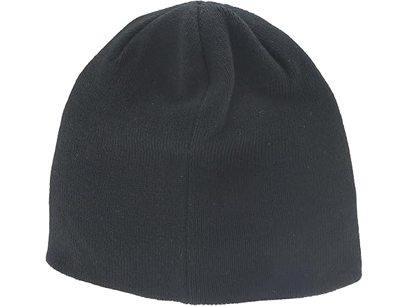 HUSKIES Beanie Edge Patch Brick Black