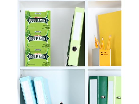 10PK WRIGLEY'S DOUBLEMINT Mint Gum Chewing Gum