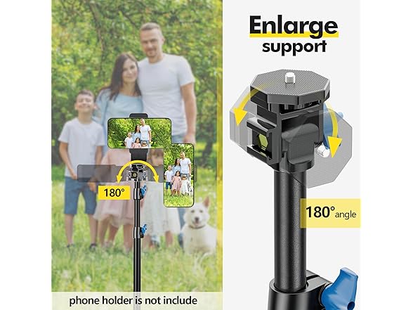 Fotoumgl 2 Pack Extendable Light Stand