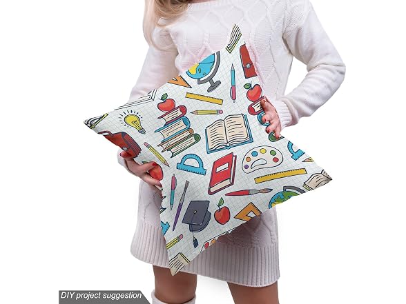 Ambesonne Science Fabric by The Yard