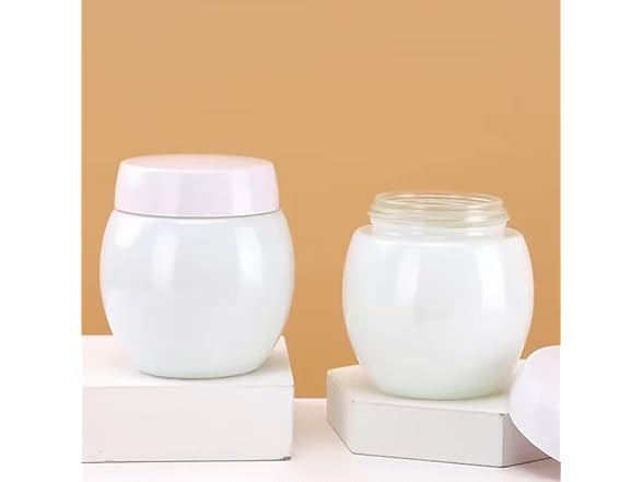 4oz Empty Cosmetic Cream Glass Jar