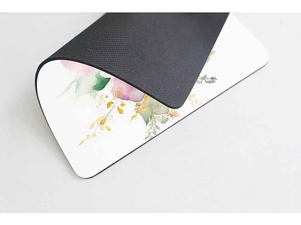 Beautiful Watercolor Flower Rectangle