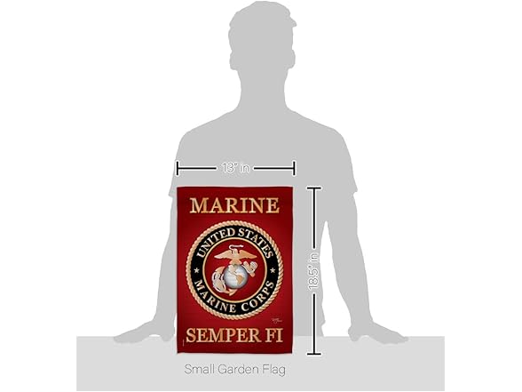 Marine Corps Garden Flag