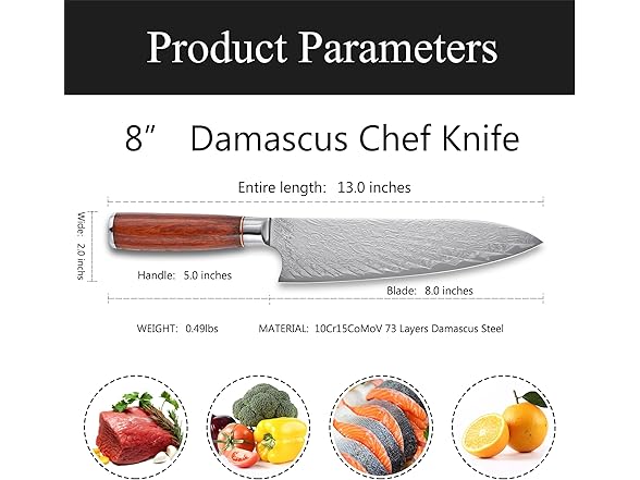 Kitory Chef knife
