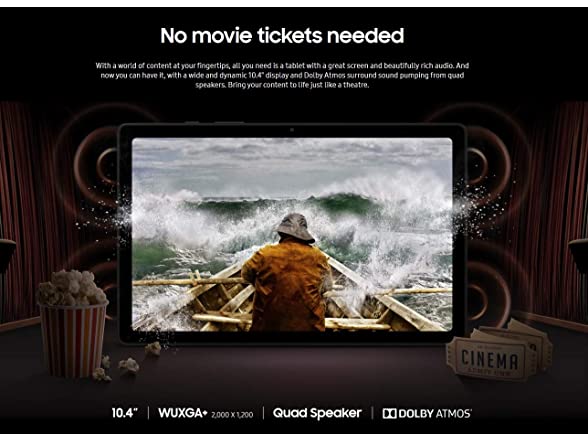 Samsung Galaxy Tab A7 10.4" (2020, WiFi + Cellular) 32GB 4G  (Open Box)