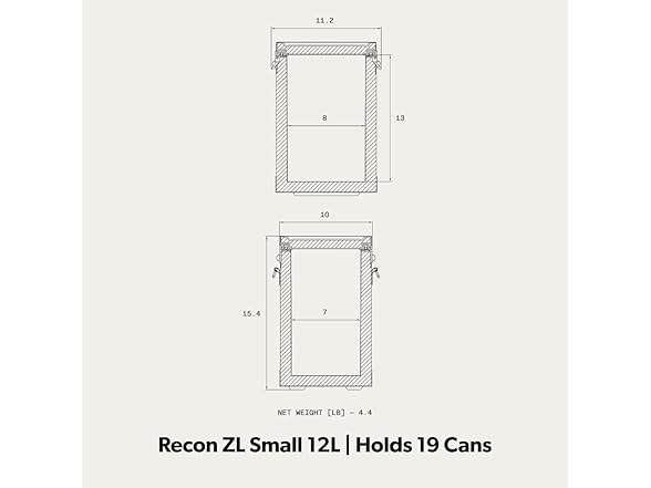 Dometic Recon Softsided ZL Small 12 L Cooler