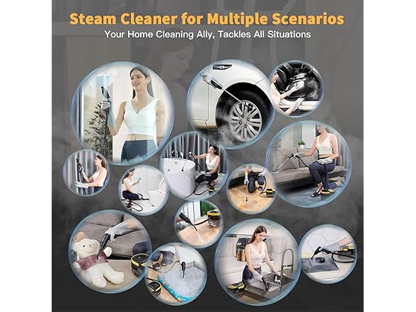 Gautye Portable Steam Cleaner | 1.69 Quarts