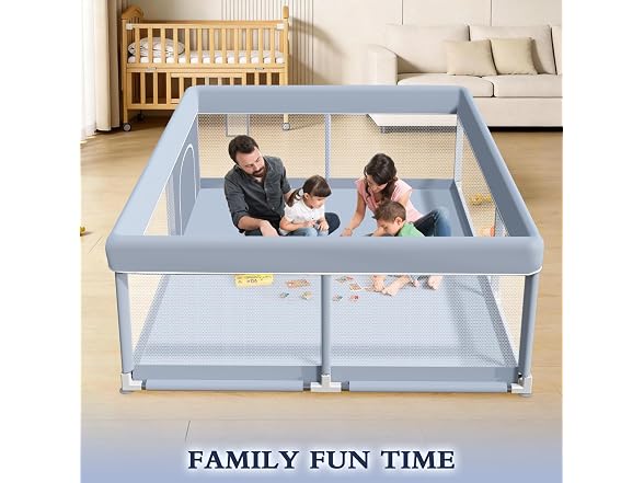 XVISHX 65x50" Baby Playpen