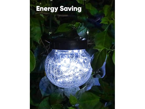 PARTPHONER Solar Lantern 12 Pack Cold White