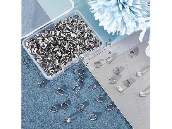 CREATCABIN 360Pcs Stainless Steel Snap on