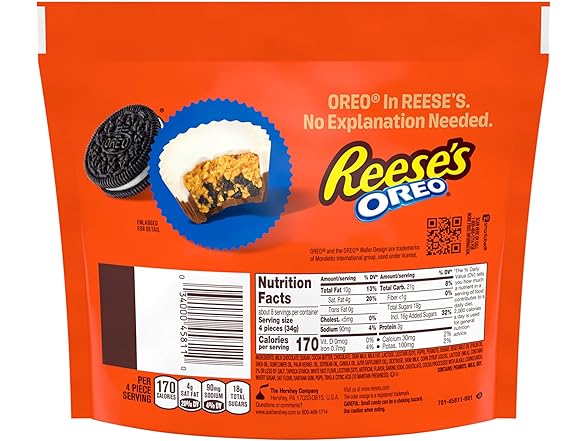 Reeses OREO Mini Milk Choc White Creme 9oz