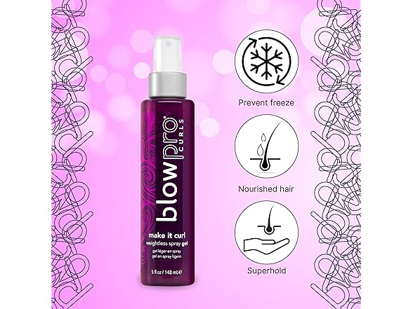 blowpro Make It Curl Weightless Spray