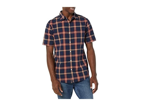 Navy/Red, Plaid