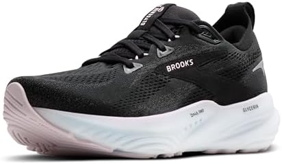 Brooks Glycerin 22 Women's Shoes Black/Orchid Ice/White Size 5.5