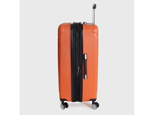 Derby Spinner Travel Upright Luggage, Mandarin, 28-Inch Checked