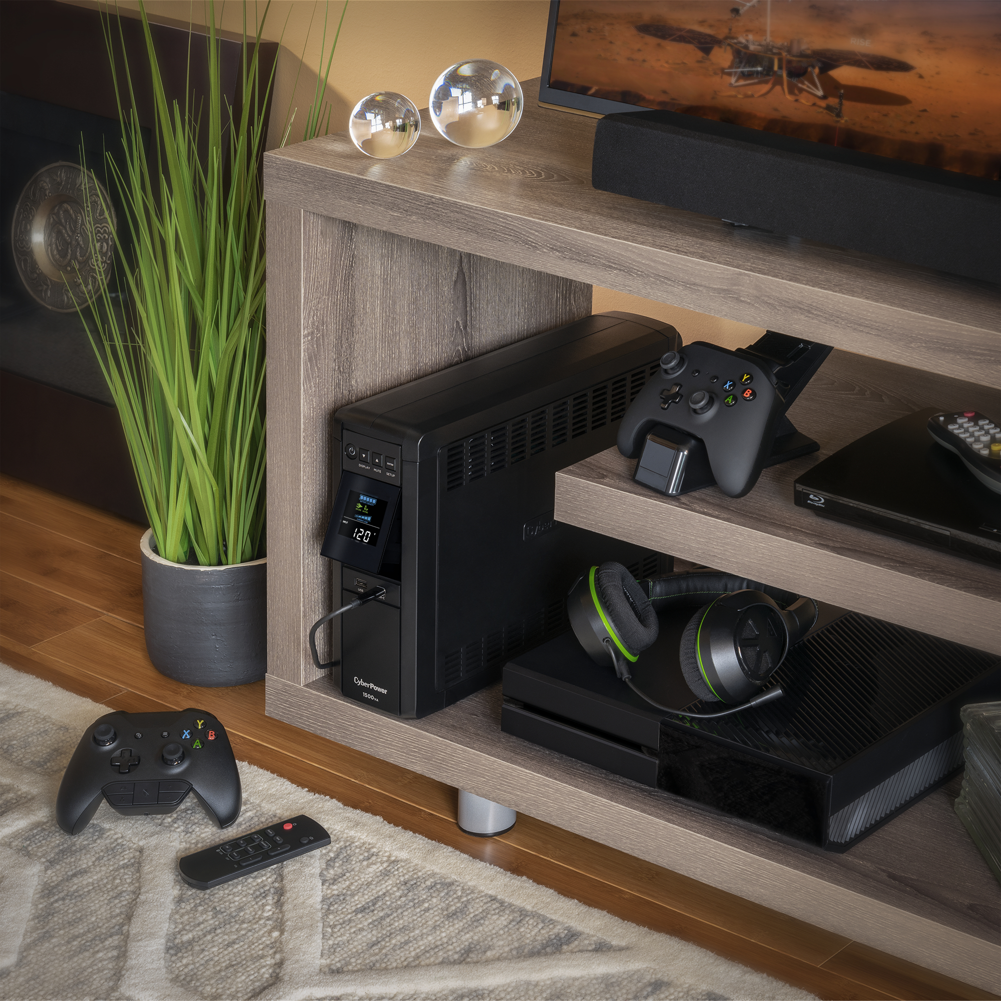 CyberPower GX1500U Gaming Sine Wave LCD UPS - Gallery 16