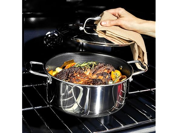 Hexclad 5QT Hybrid Dutch Oven