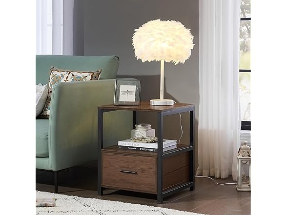 VECELO Nightstand Set of 2, Your Choice