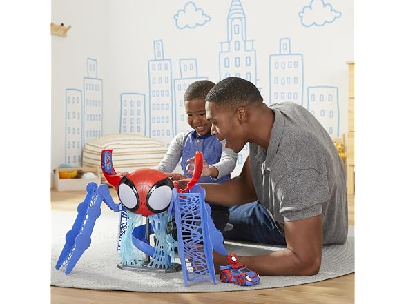 Marvel Spidey and His Amazing Friends Web-Quarters Playset
