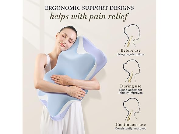 Silkena Cervical Neck Pillow