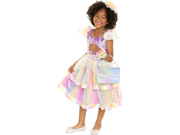 JAKKS Pacific Daydreamers Girls Premium Princess Costume Dress with Purse