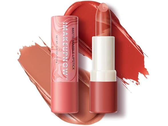 2 Count Marbled Matte Lip Stick Makeup: Your Choice