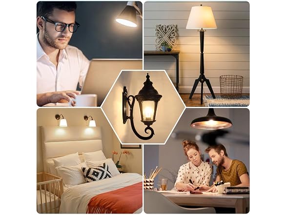 Brightever LED Light Bulbs 100W Equivalent 1500 Lumens, 12PK