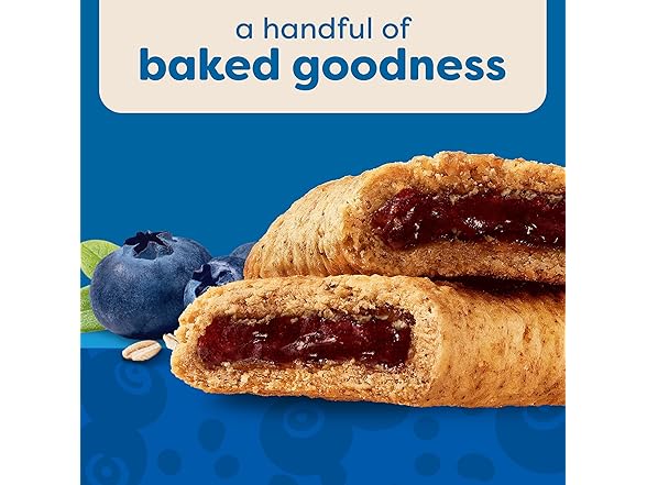 8CT Nutri-Grain Breakfast Bars, Blueberry