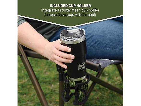 TIMBER RIDGE Bungee Folding Camping Chairs