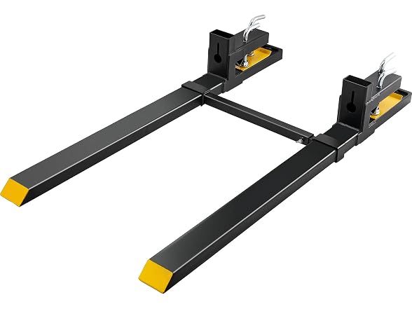 Pallet Forks, 4000 lbs Clamp on Pallet Forks