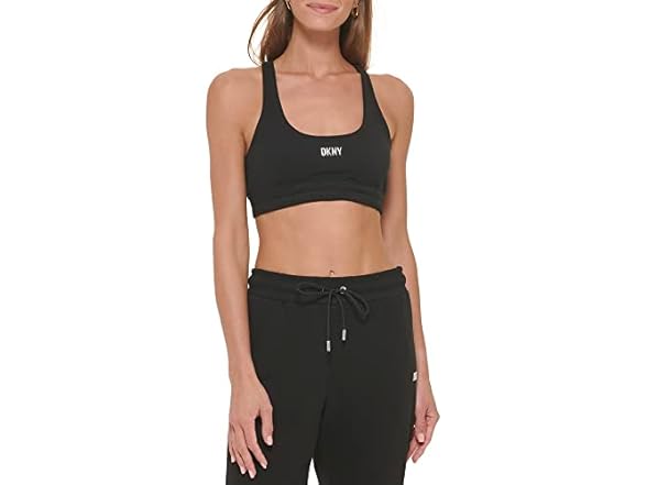 DKNY Womens Performance Yoga Sports Bra (S)