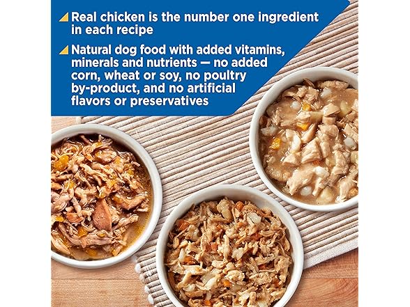 Nature's Recipe Wet Dog Food Variety Pack, 24 Ct
