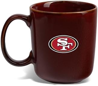 The Memory Company Officially Licensed NFL 15oz Artisan Faded Rim Ceramic Mug - Premium Fan Drinkware with Team Logo, Ideal Coffee Cup for Home, Office & Game Day