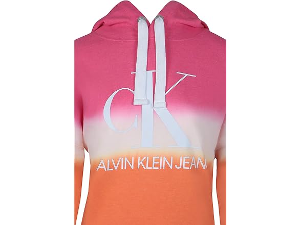 Calvin Klein Women (M) Jeans Monogram Logo Hoodie