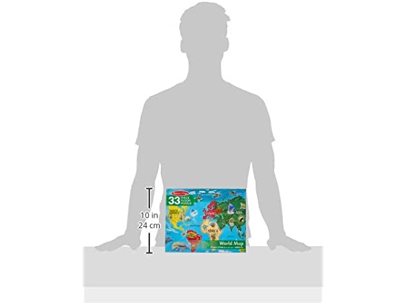 Melissa & Doug World Map Floor Puzzle