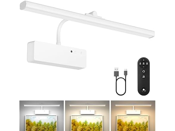 Lightbiz Picture Light 15.35in White