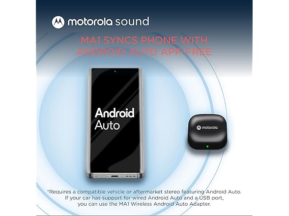 Motorola Sound MA1, The Only Google Authorized Wireless Andr (Open Box)