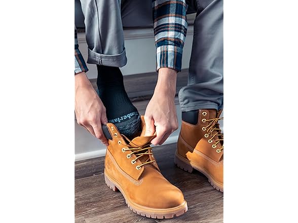 Timberland Mens Socks, Comfort Quarter Socks