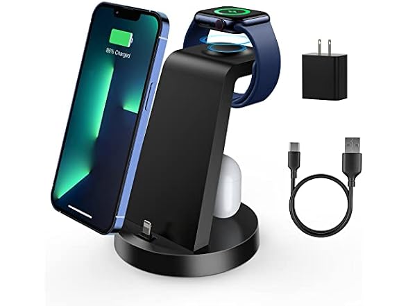 DUMTERR 3-in-1 Fast Charging Station