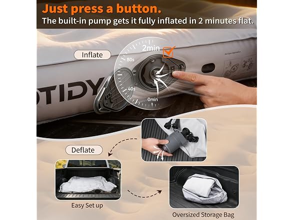 GOTIDY Truck Bed Mattress 5-5.5ft